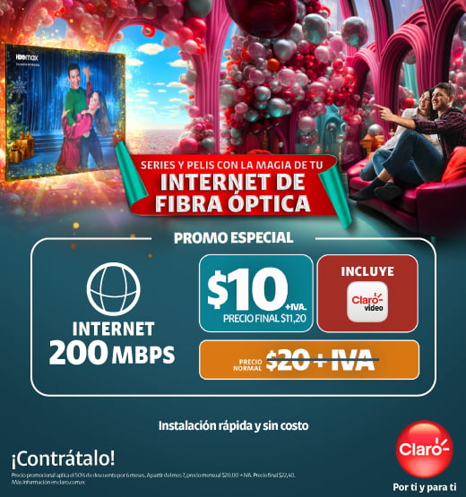 Disfruta del servicio de internet de 200 MBPS para tu hogar