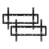 Doble Soporte de Televisor negro