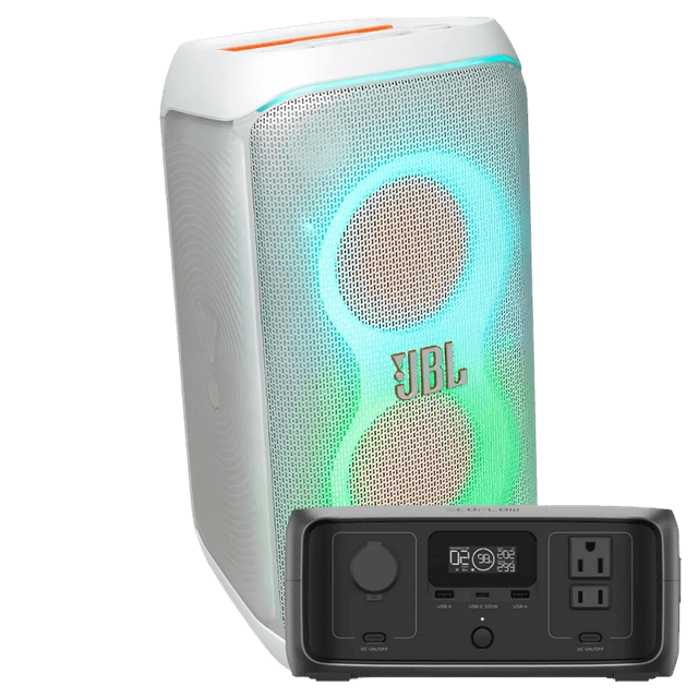 COMBO JBL PARTYBOX 120 + ECOFLOW RIVER 3