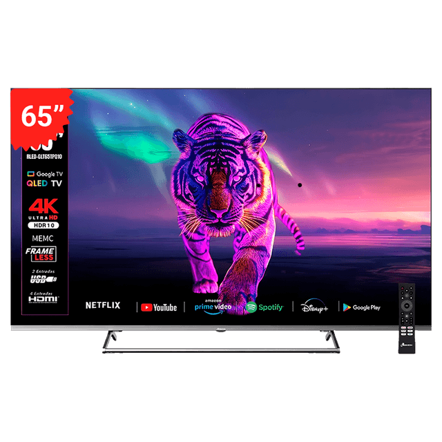 65" QLED UHD (RIVTELHDGLT65TPQ10)