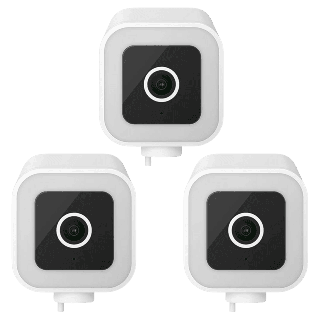 3 CÁMARAS DE SEGURIDAD WIFI 4MPX CON SEGUIDOR DE MOVIMIENTO (CCTV-237X3)