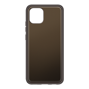 A03 Soft Clear Cover Black