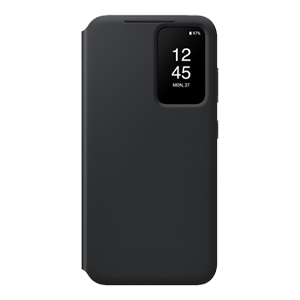 S23 Plus Smart View Wallet Case Black
