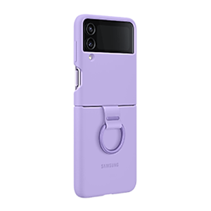 Silicon Cover with ring morado