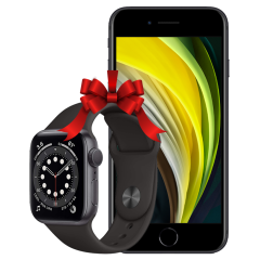 COMBO APPLE IPHONE SE 20 + APPLE WATCH S6 40MM