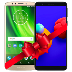 COMBO MOTOROLA G6 PLAY + SAMSUNG A01 CORE