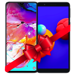COMBO SAMSUNG A70 + SAMSUNG A01 CORE
