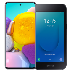 COMBO SAMSUNG A71 + J2 CORE 16GB