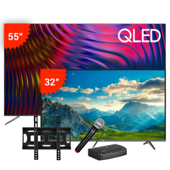 COMBO TCL 55" + TCL 32"