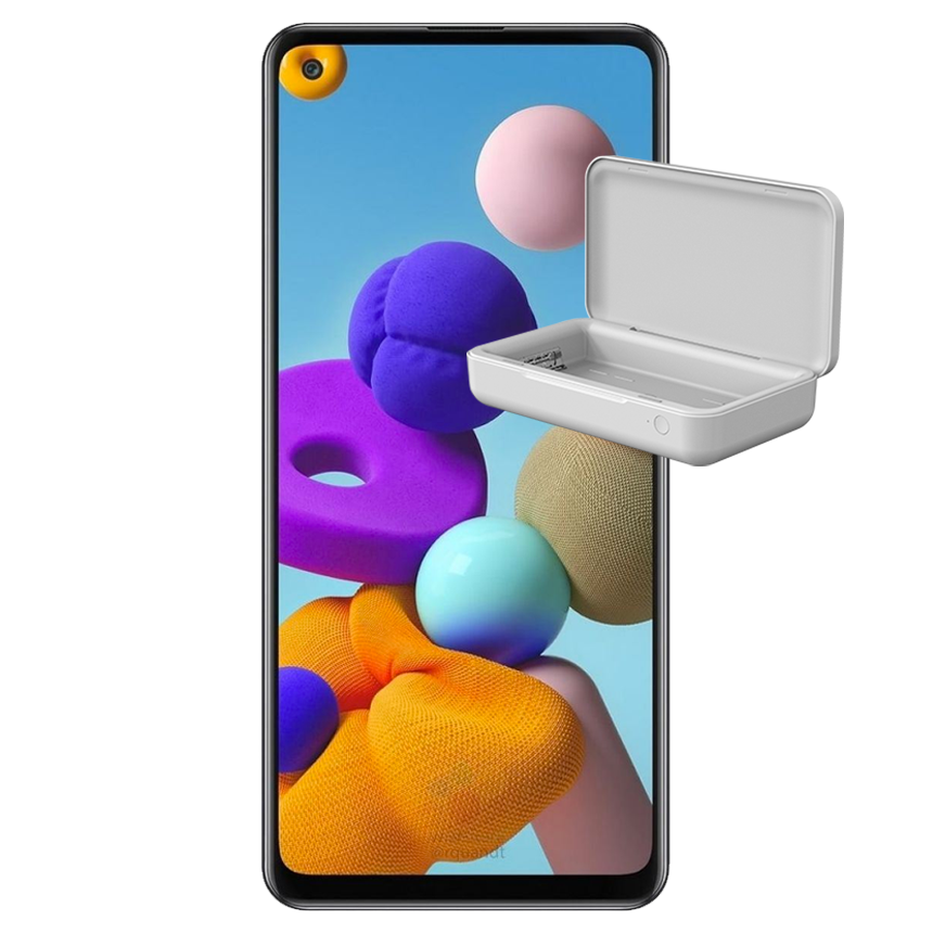 SAMSUNG A21S 64GB + ESTERILIZADOR