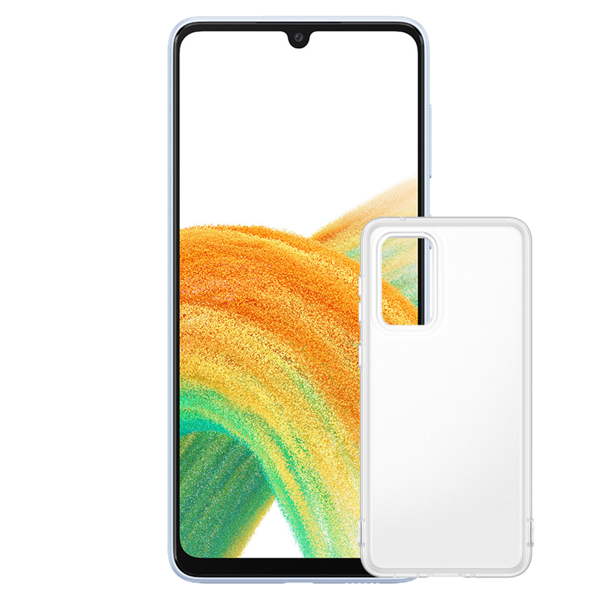 A33 + SOFT CLEAR COVER TRANSPARENT