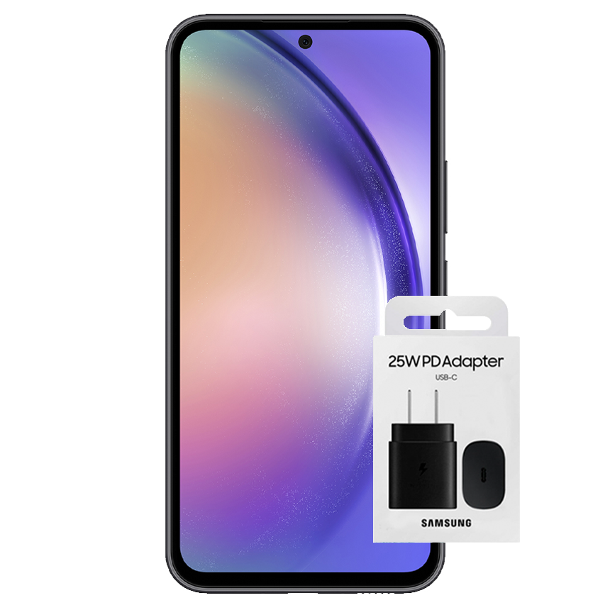 GALAXY A54 (256GB) + FAST CHARGER 25W