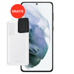 SAMSUNG GALAXY S21 PLUS + CASE Y ADAPTADOR